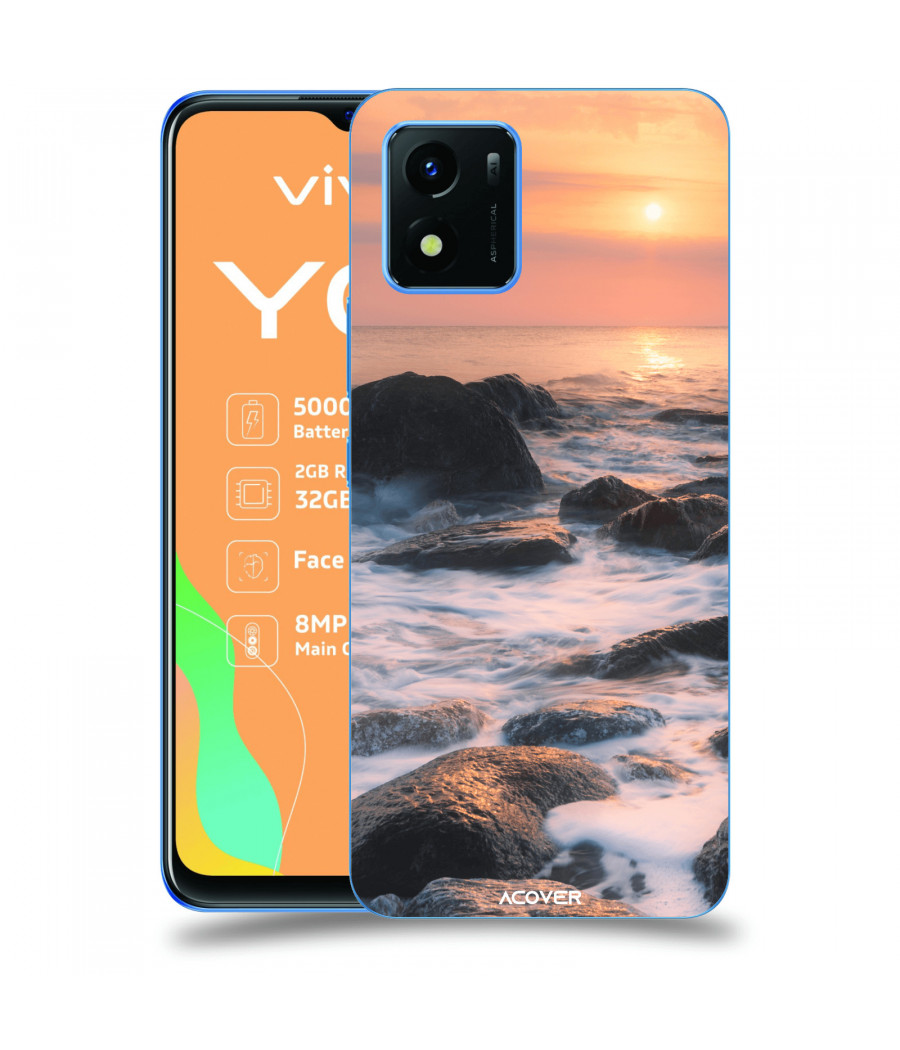 ACOVER Kryt na mobil Vivo Y01 s motivem Sun