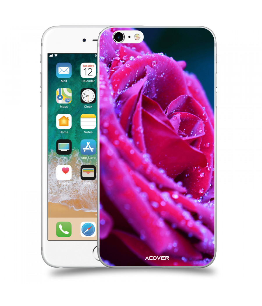 ACOVER Kryt na mobil Apple iPhone 6 Plus/6S Plus s motivem Rose