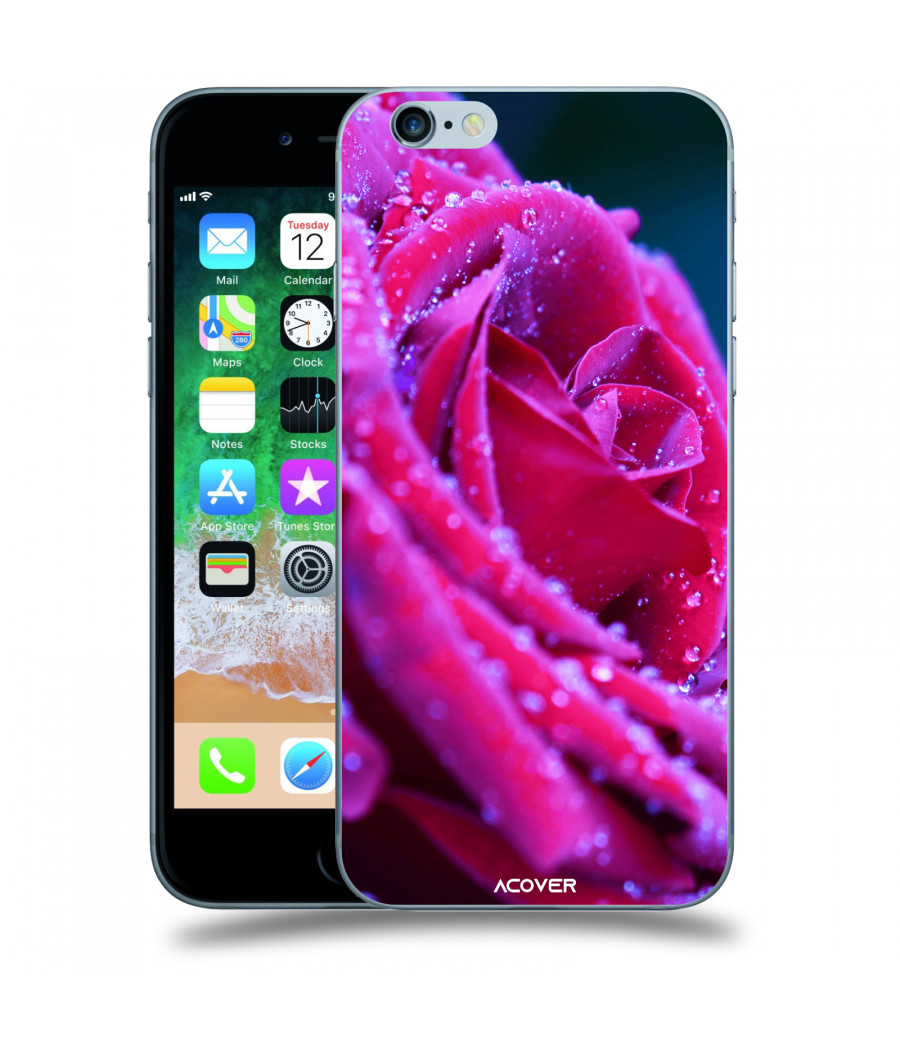 ACOVER Kryt na mobil Apple iPhone 6/6S s motivem Rose
