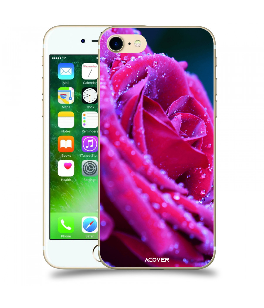 ACOVER Kryt na mobil Apple iPhone 7 s motivem Rose