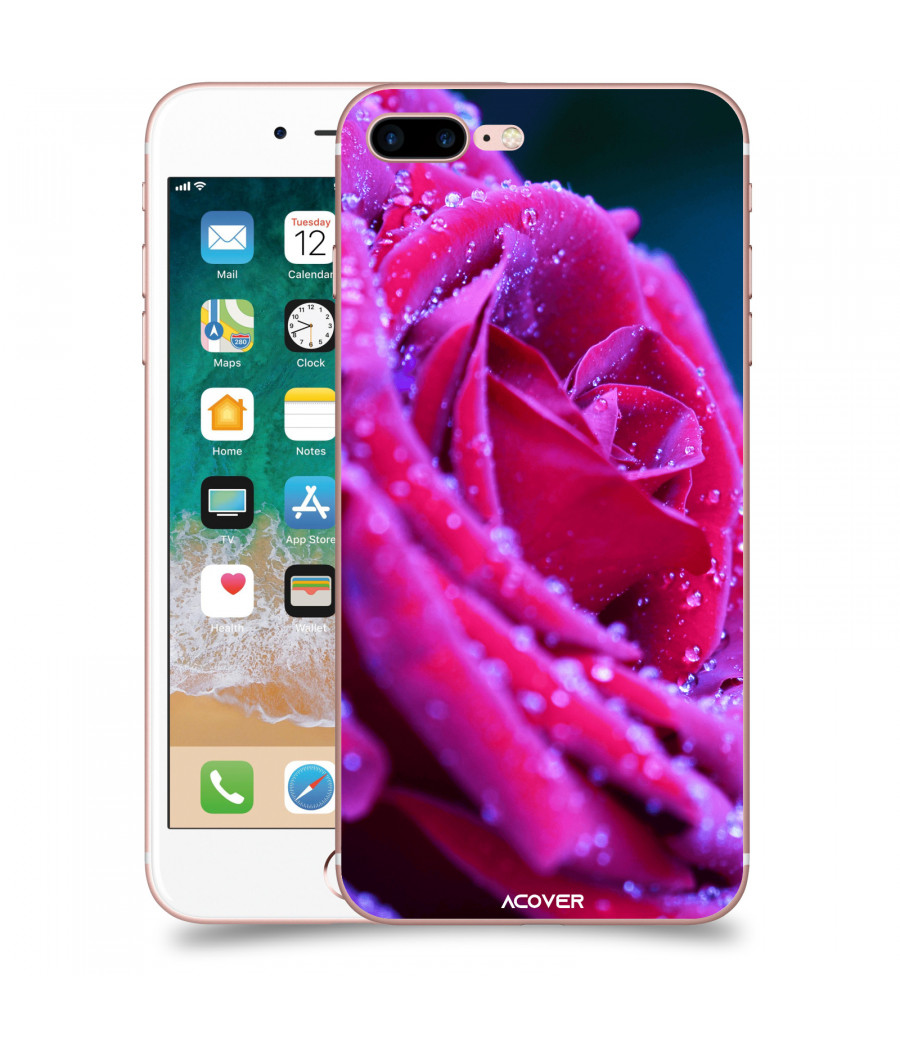 ACOVER Kryt na mobil Apple iPhone 7 Plus s motivem Rose