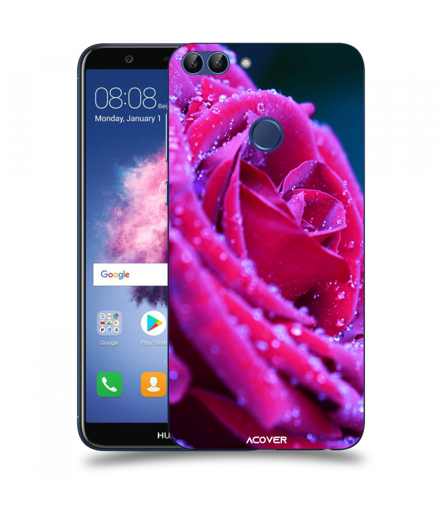 ACOVER Kryt na mobil Huawei P Smart s motivem Rose