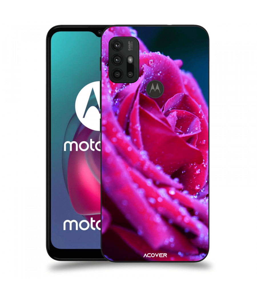 ACOVER Kryt na mobil Motorola Moto G30 s motivem Rose