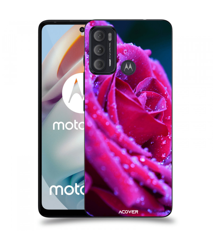 ACOVER Kryt na mobil Motorola Moto G60 s motivem Rose