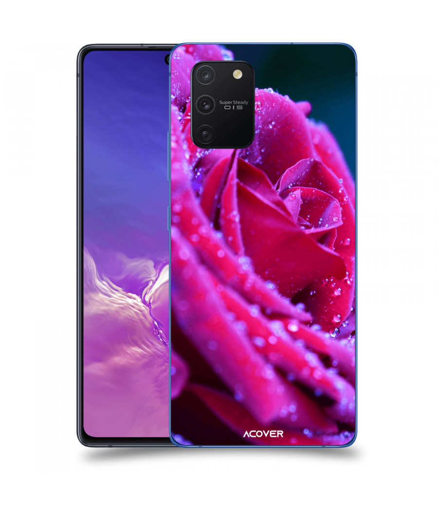 ACOVER Kryt na mobil Samsung Galaxy S10 Lite s motivem Rose
