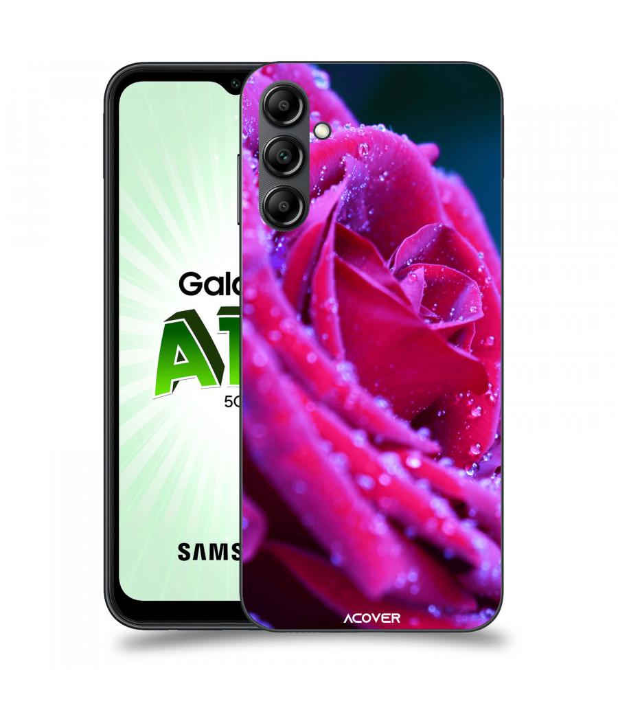 ACOVER Kryt na mobil Samsung Galaxy A14 5G s motivem Rose