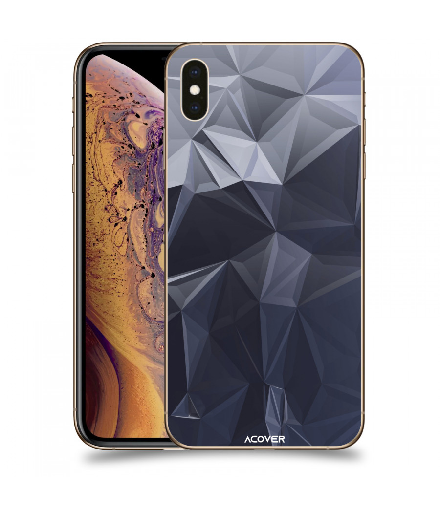 ACOVER Kryt na mobil Apple iPhone XS Max s motivem Polygons