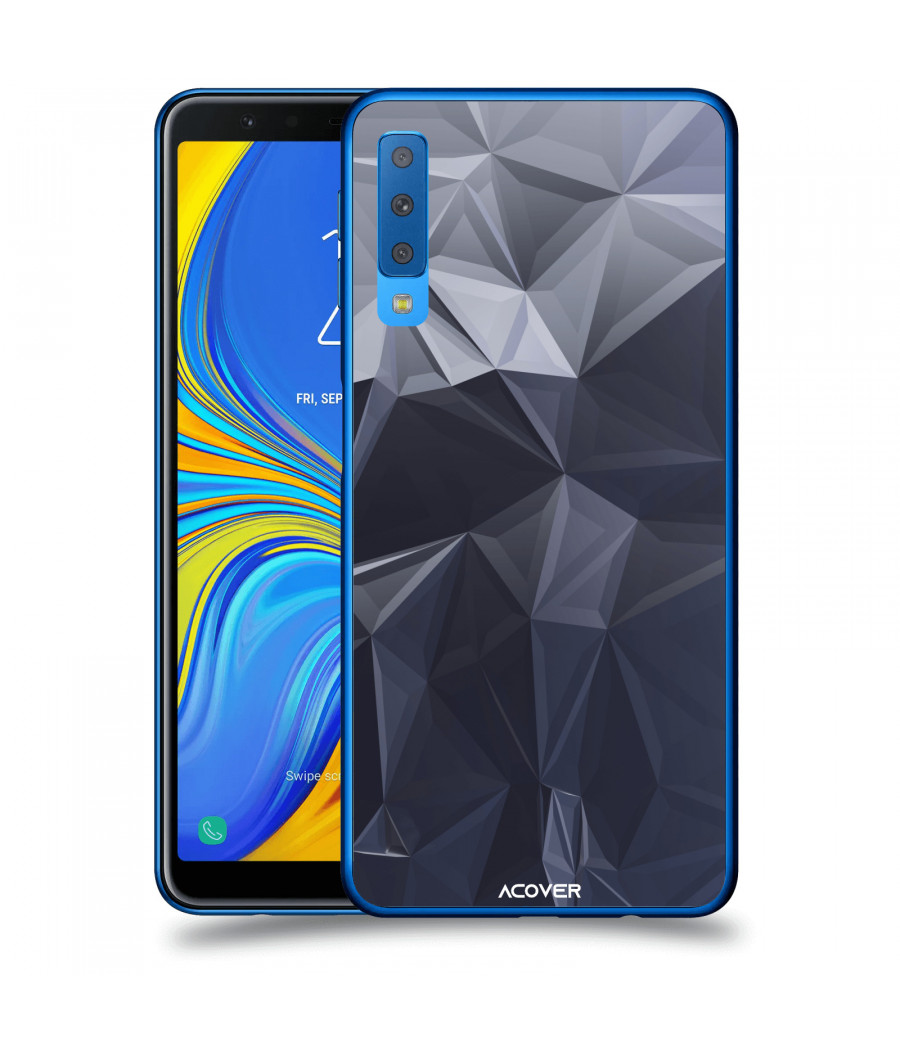 ACOVER Kryt na mobil Samsung Galaxy A7 2018 A750F s motivem Polygons
