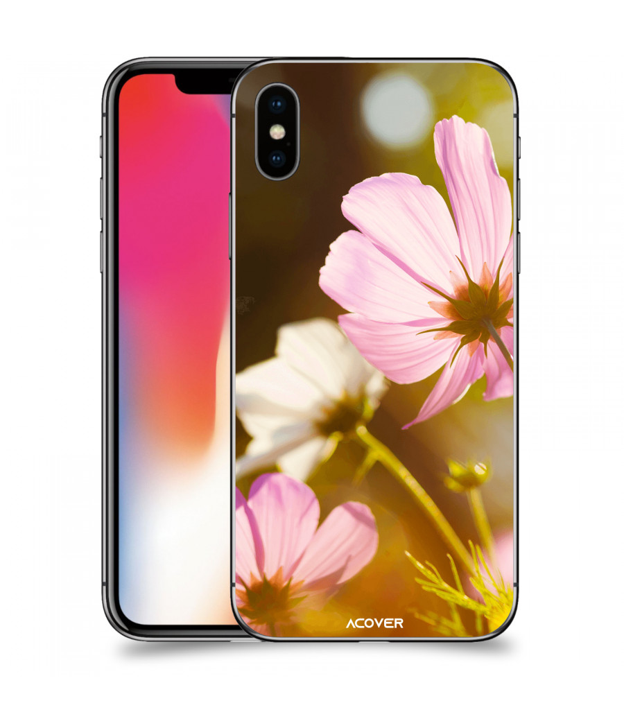 ACOVER Kryt na mobil Apple iPhone X/XS s motivem Ping Daisy