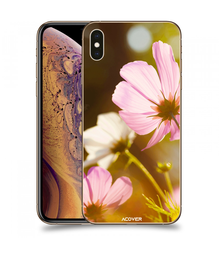 ACOVER Kryt na mobil Apple iPhone XS Max s motivem Ping Daisy