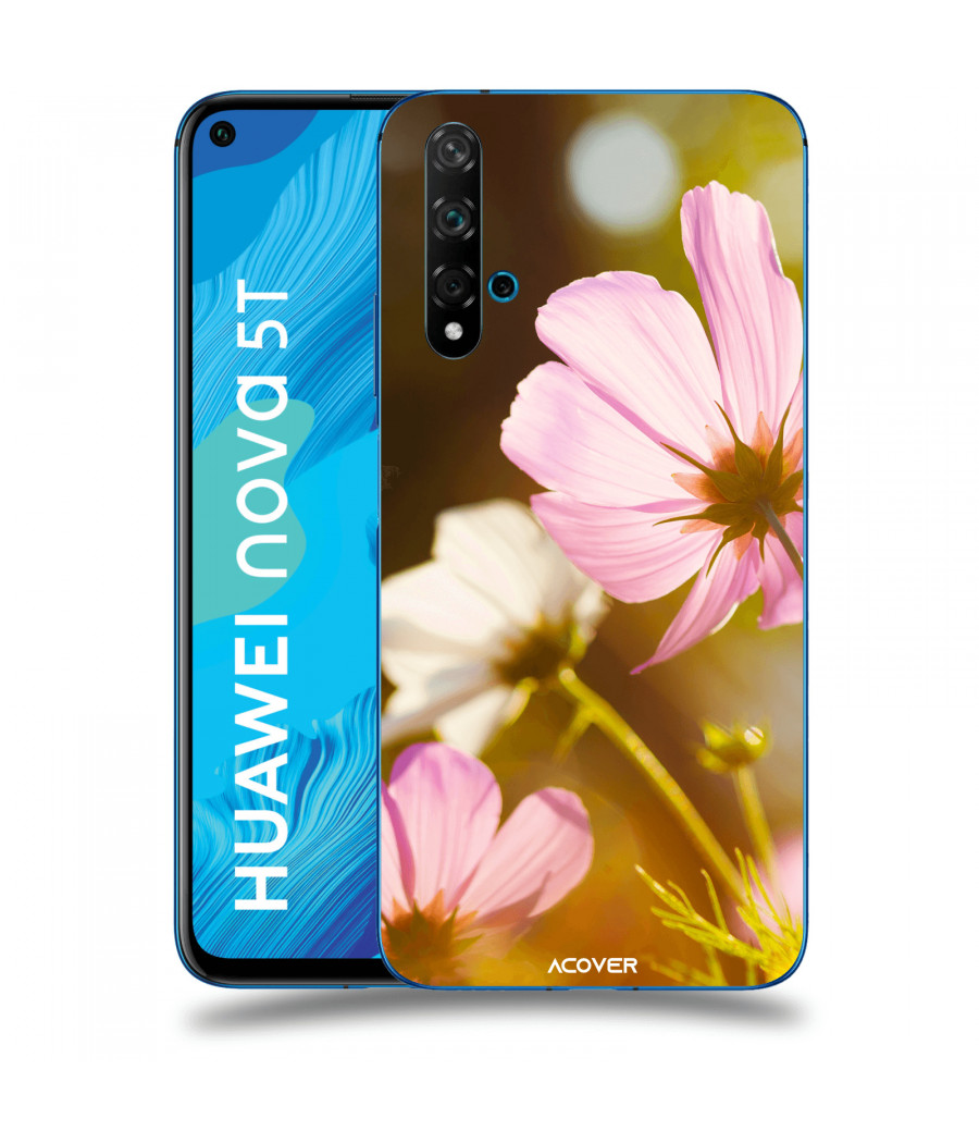 ACOVER Kryt na mobil Huawei Nova 5T s motivem Ping Daisy