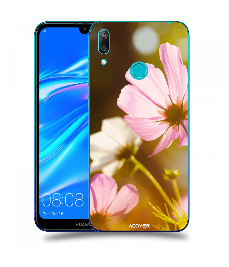 ACOVER Kryt na mobil Huawei Y7 2019 s motivem Ping Daisy