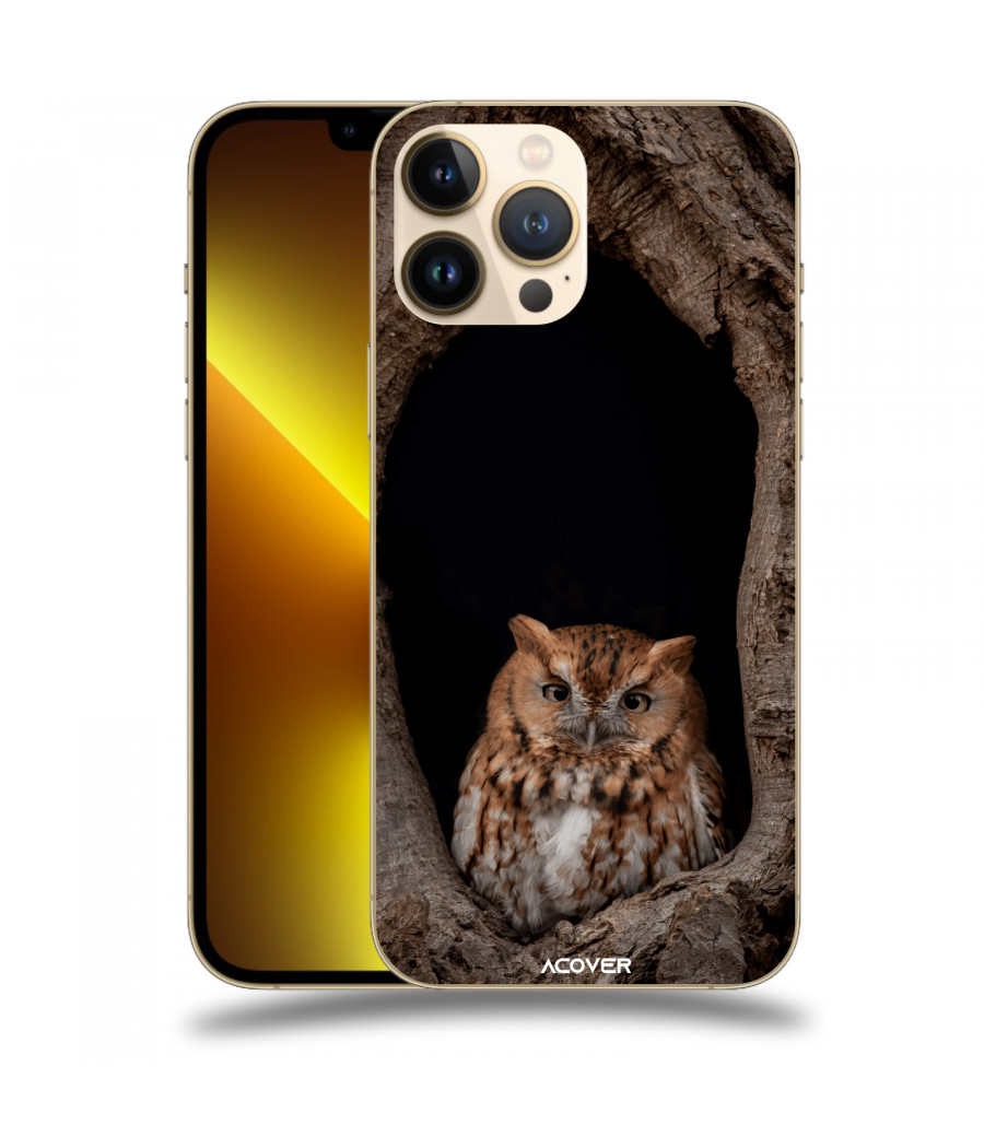 ACOVER Kryt na mobil Apple iPhone 13 Pro s motivem Owl