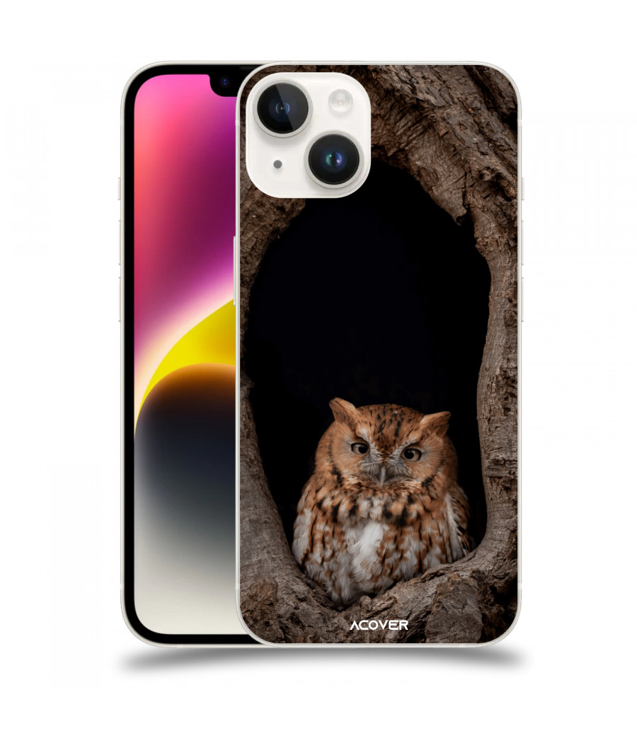 ACOVER Kryt na mobil Apple iPhone 14 s motivem Owl