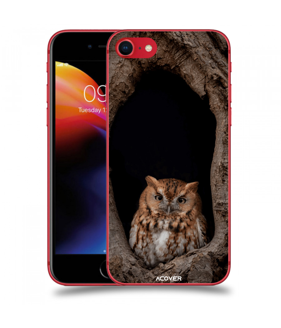 ACOVER Kryt na mobil Apple iPhone 8 s motivem Owl