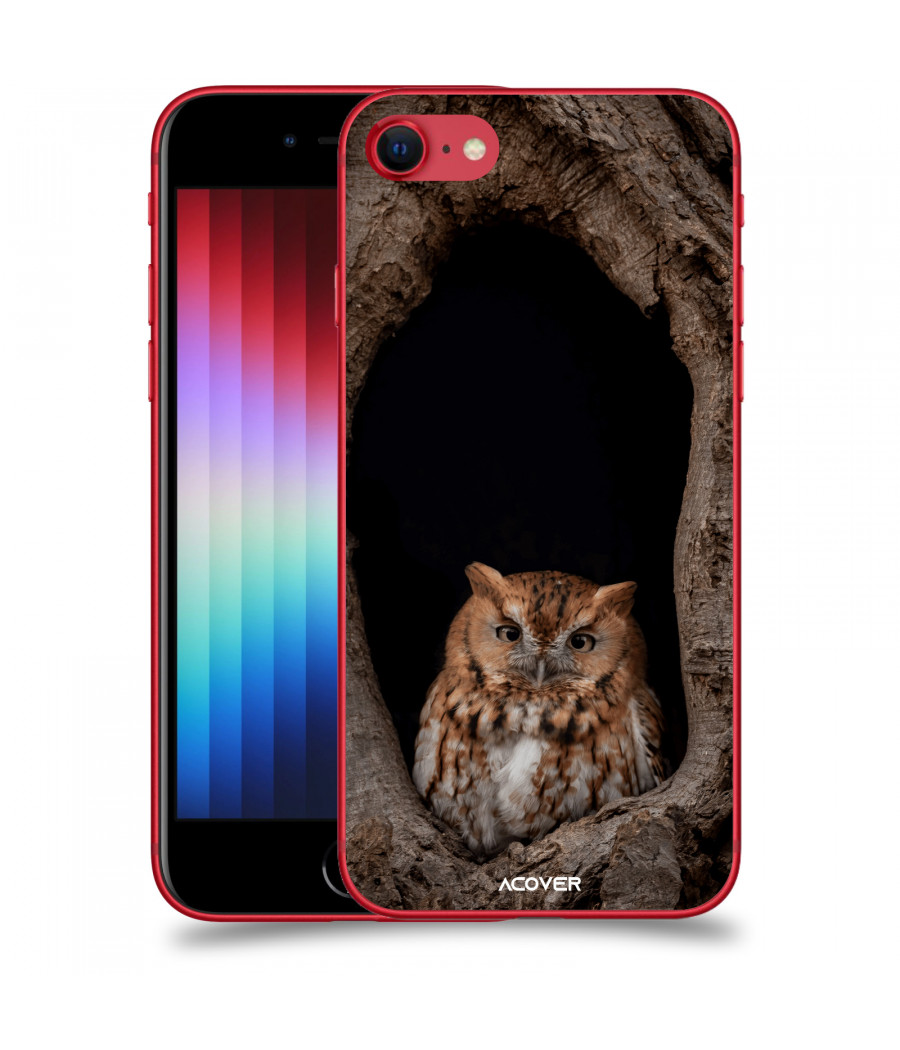 ACOVER Kryt na mobil Apple iPhone SE 2022 s motivem Owl
