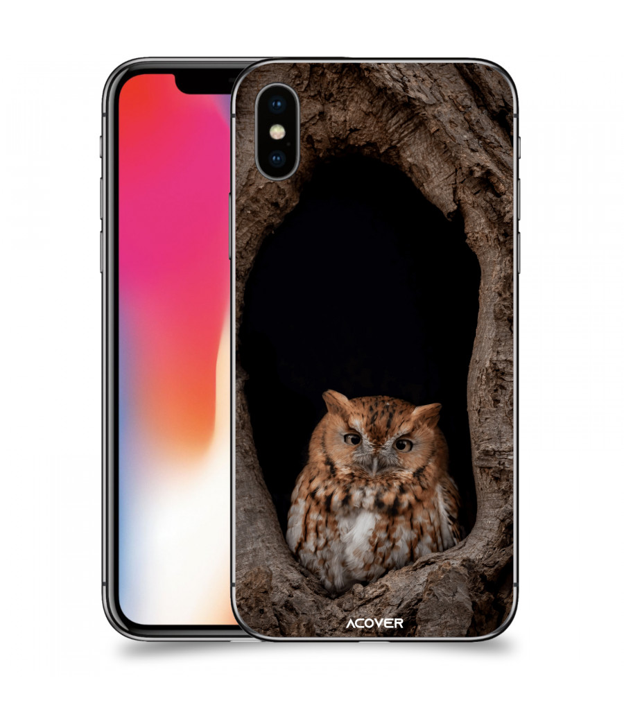 ACOVER Kryt na mobil Apple iPhone X/XS s motivem Owl