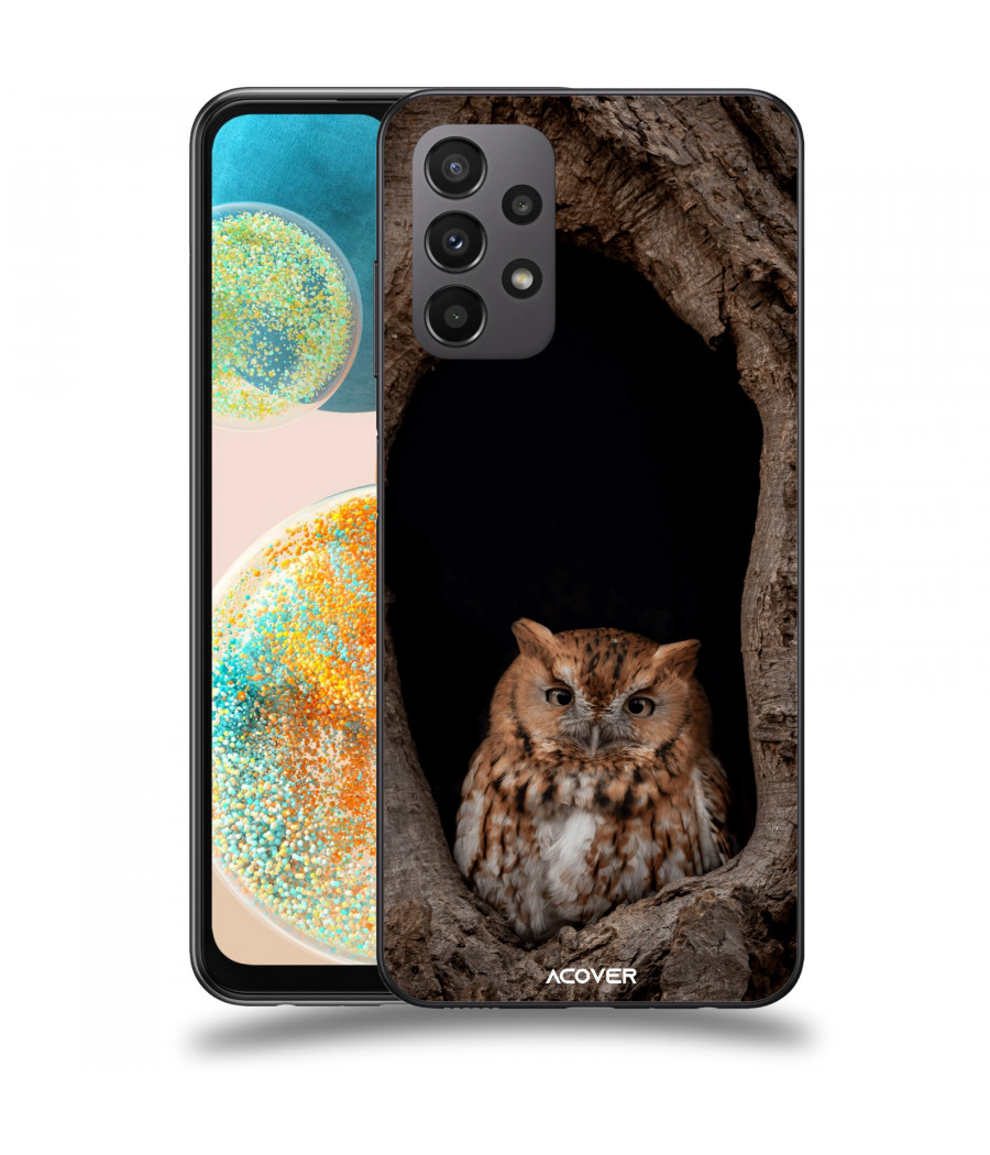 ACOVER Kryt na mobil Samsung Galaxy A23 s motivem Owl