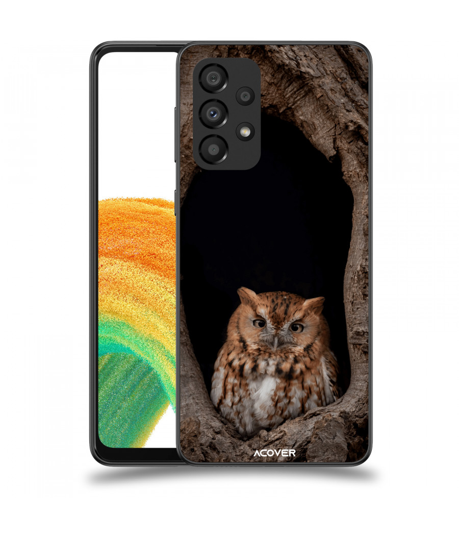 ACOVER Kryt na mobil Samsung Galaxy A33 5G A336 s motivem Owl