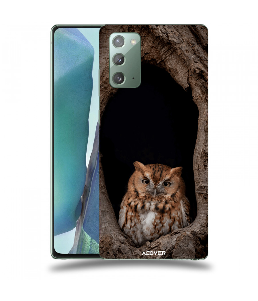 ACOVER Kryt na mobil Samsung Galaxy Note 20 s motivem Owl