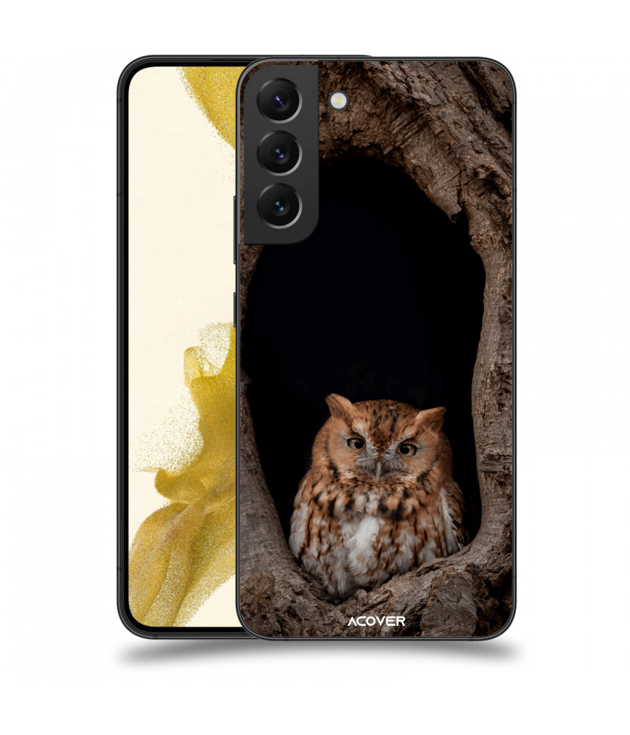 ACOVER Kryt na mobil Samsung Galaxy S22+ 5G s motivem Owl