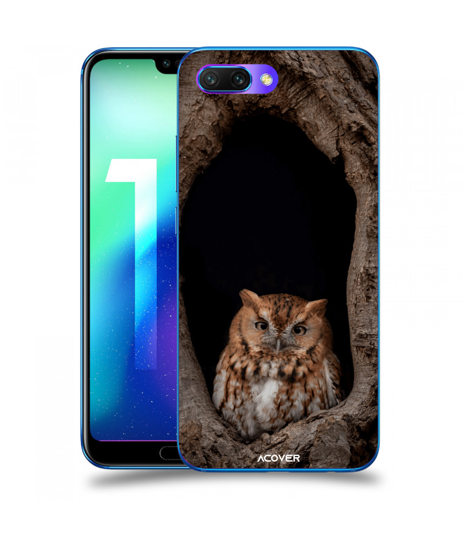 ACOVER Kryt na mobil Honor 10 s motivem Owl