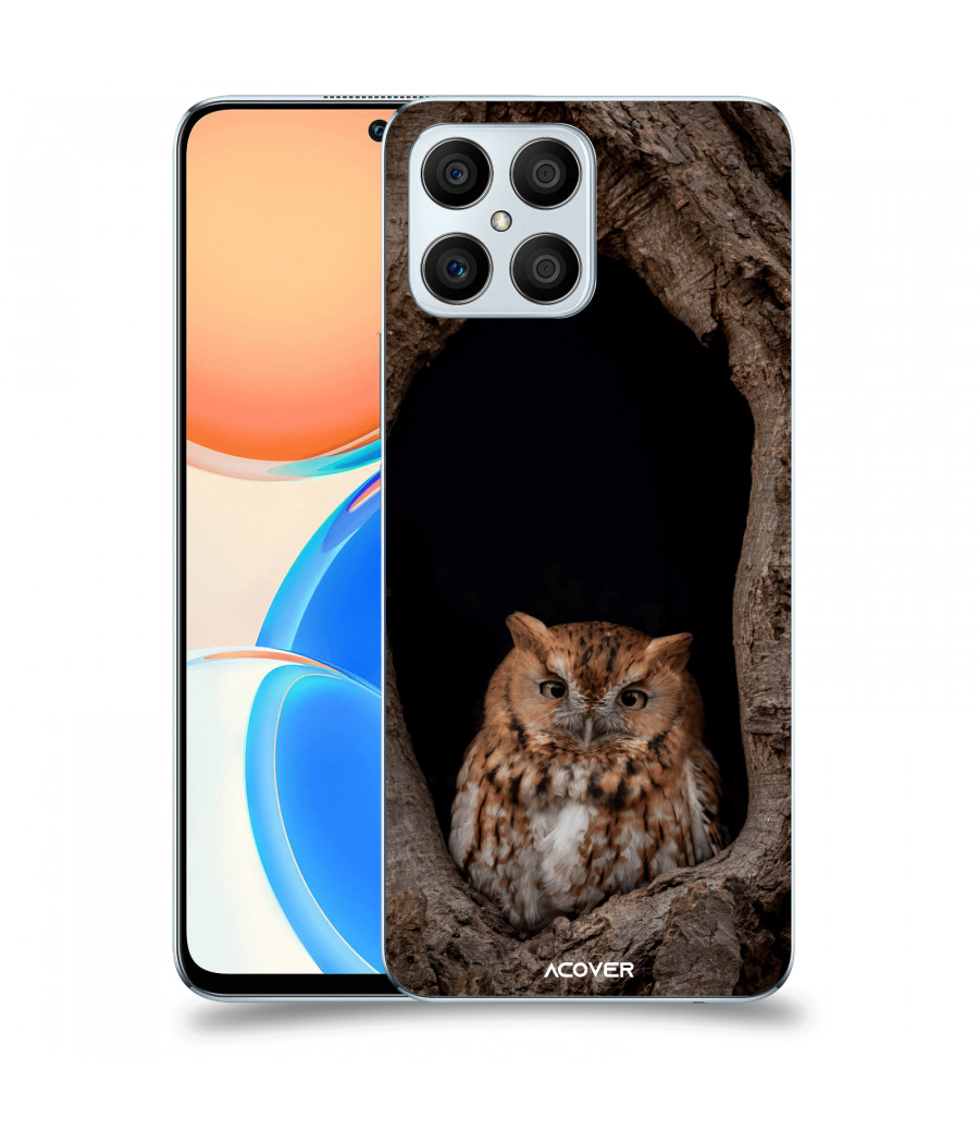 ACOVER Kryt na mobil Honor X8 s motivem Owl