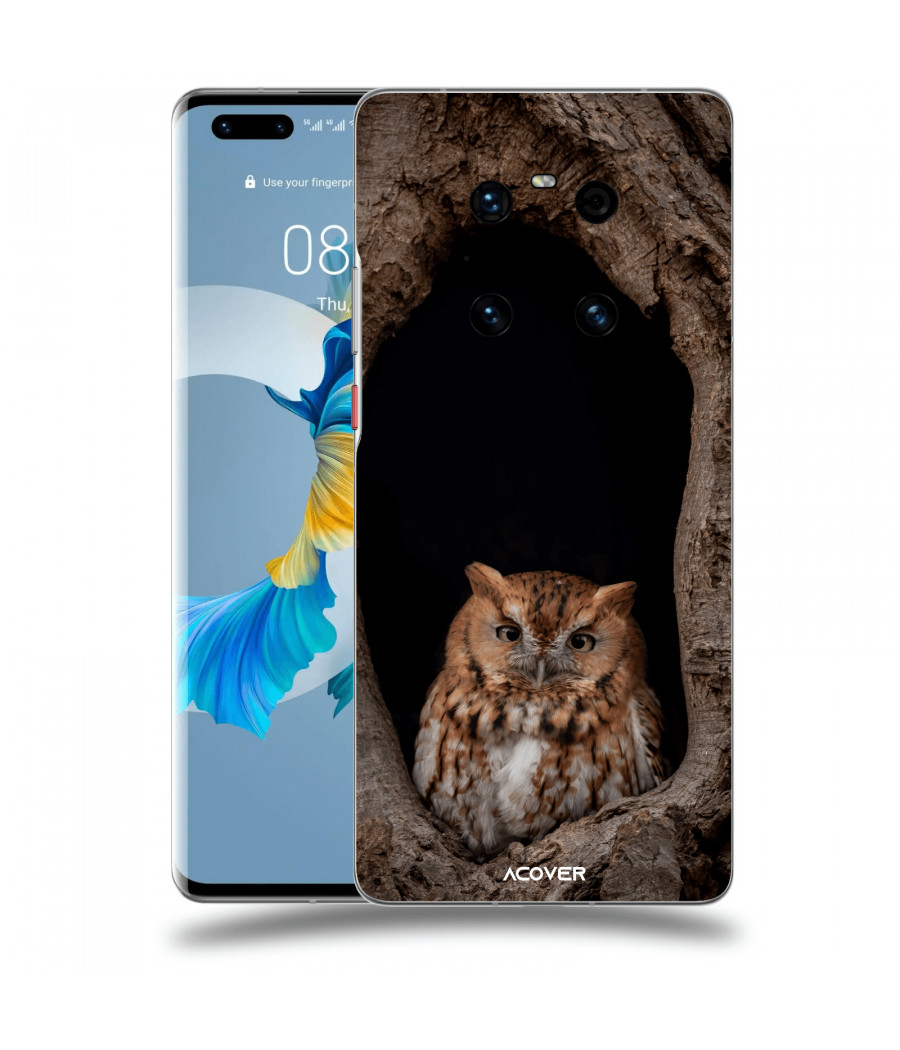ACOVER Kryt na mobil Huawei Mate 40 Pro s motivem Owl