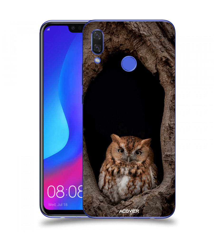 ACOVER Kryt na mobil Huawei Nova 3 s motivem Owl