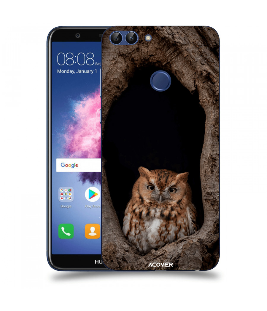 ACOVER Kryt na mobil Huawei P Smart s motivem Owl