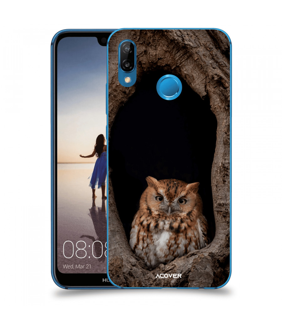 ACOVER Kryt na mobil Huawei P20 Lite s motivem Owl