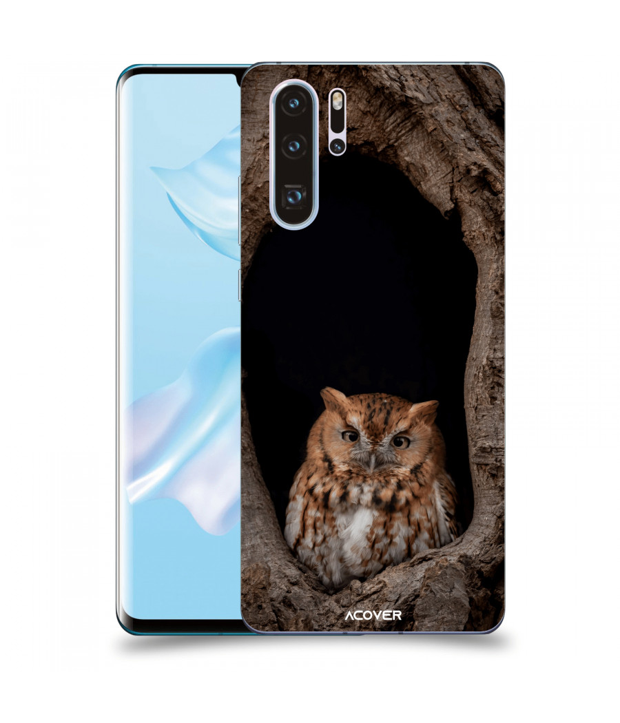 ACOVER Kryt na mobil Huawei P30 s motivem Owl