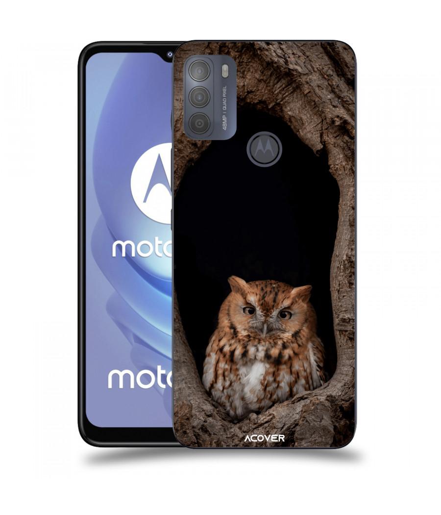 ACOVER Kryt na mobil Motorola Moto G50 s motivem Owl