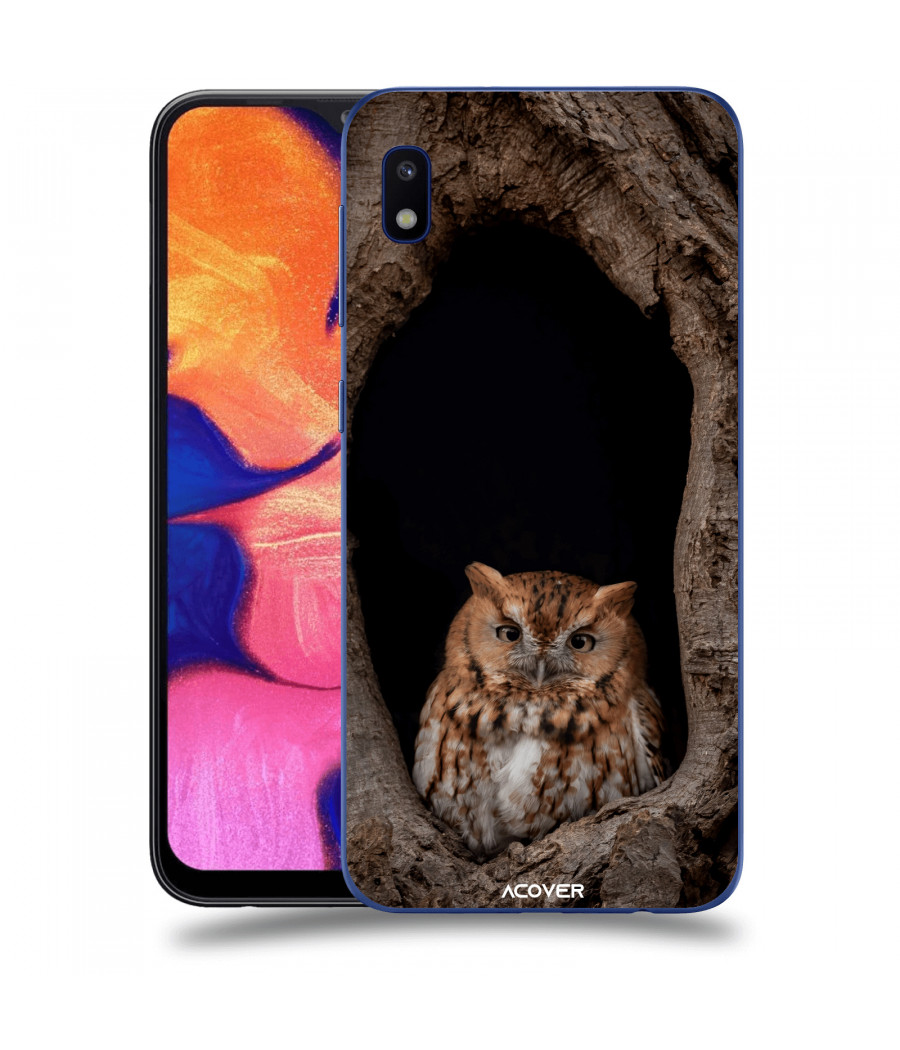 ACOVER Kryt na mobil Samsung Galaxy A10 A105F s motivem Owl