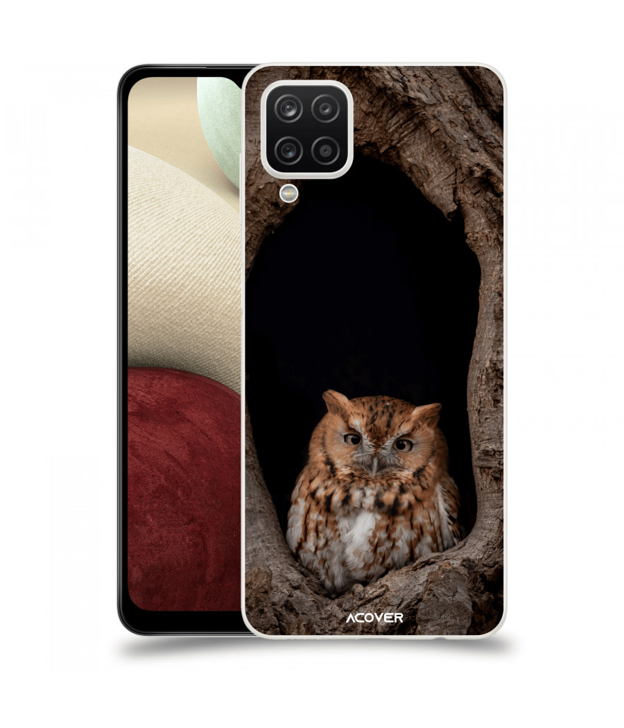 ACOVER Kryt na mobil Samsung Galaxy A12 A125F s motivem Owl