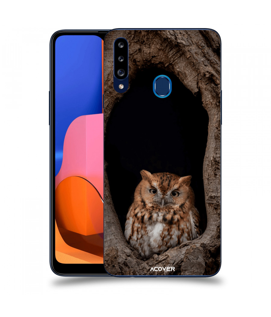 ACOVER Kryt na mobil Samsung Galaxy A20s s motivem Owl