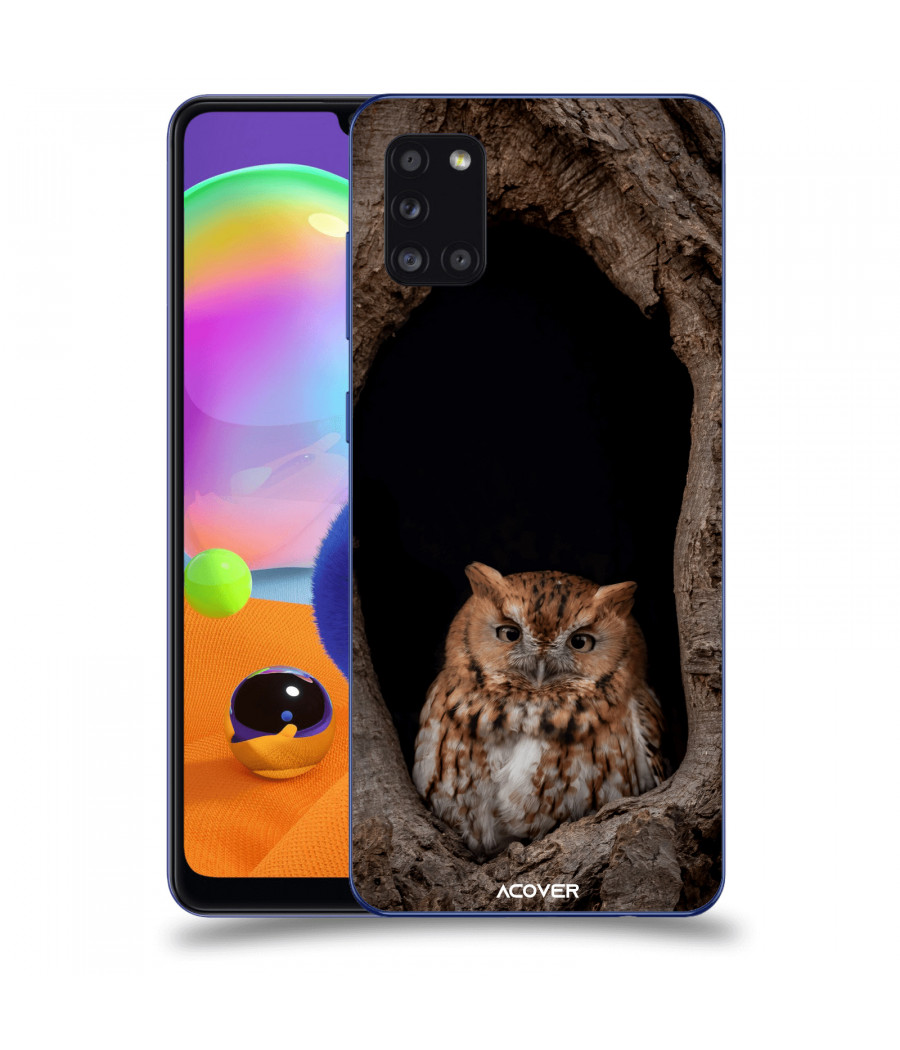 ACOVER Kryt na mobil Samsung Galaxy A31 A315F s motivem Owl