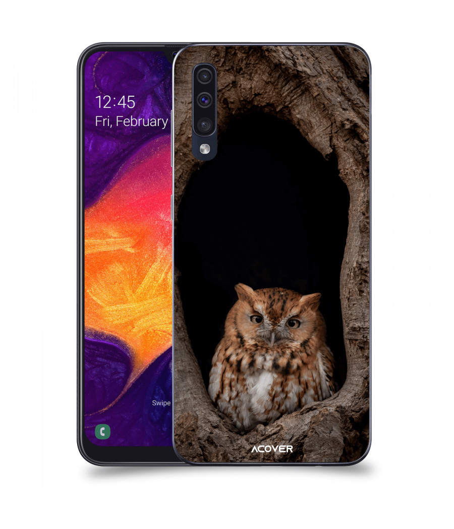 ACOVER Kryt na mobil Samsung Galaxy A50 A505F s motivem Owl
