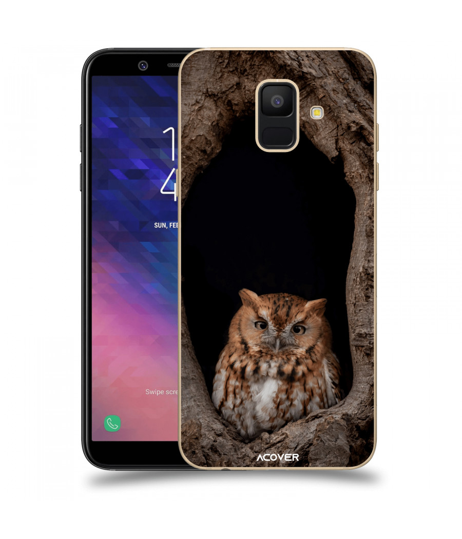 ACOVER Kryt na mobil Samsung Galaxy A6 A600F s motivem Owl
