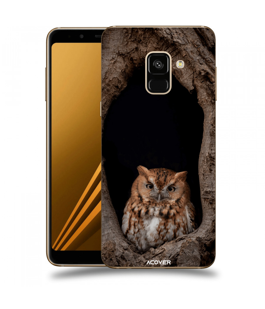 ACOVER Kryt na mobil Samsung Galaxy A8 2018 A530F s motivem Owl