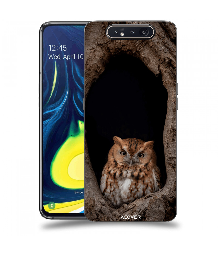 ACOVER Kryt na mobil Samsung Galaxy A80 A805F s motivem Owl