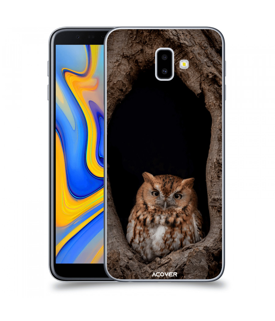 ACOVER Kryt na mobil Samsung Galaxy J6+ J610F s motivem Owl