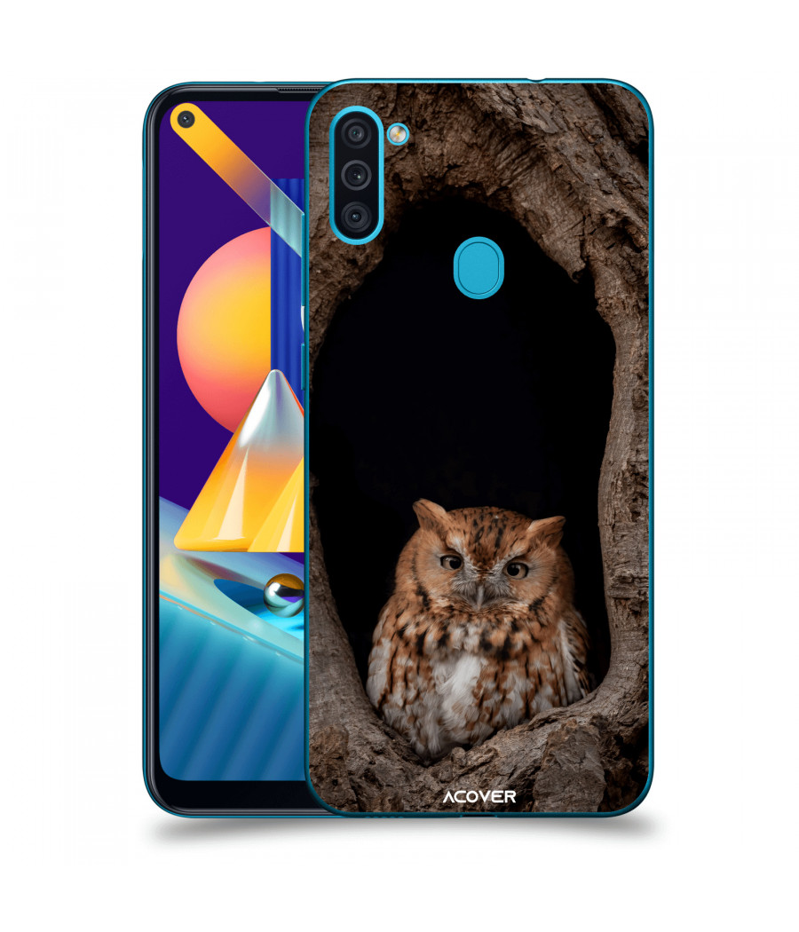 ACOVER Kryt na mobil Samsung Galaxy M11 s motivem Owl