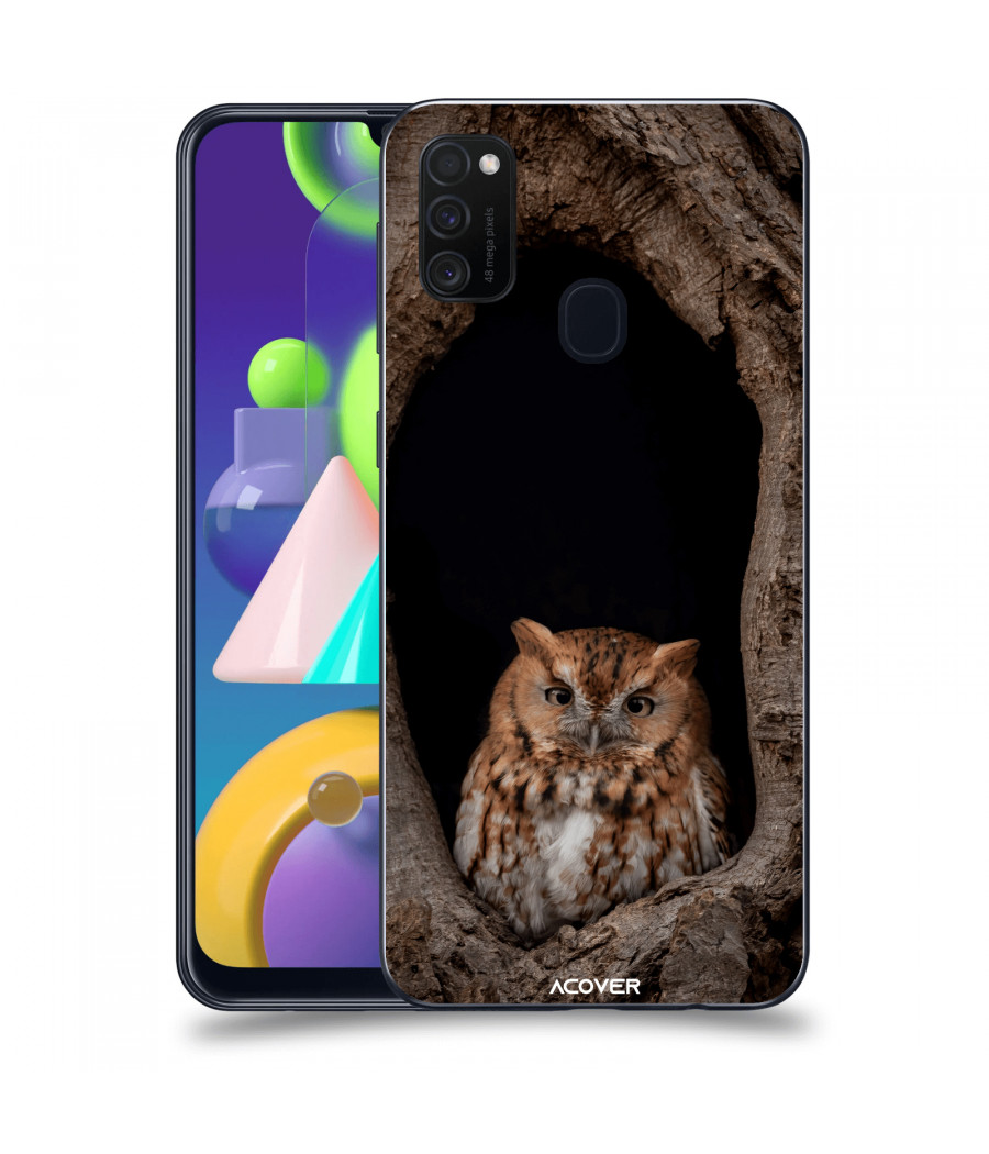 ACOVER Kryt na mobil Samsung Galaxy M21 M215F s motivem Owl