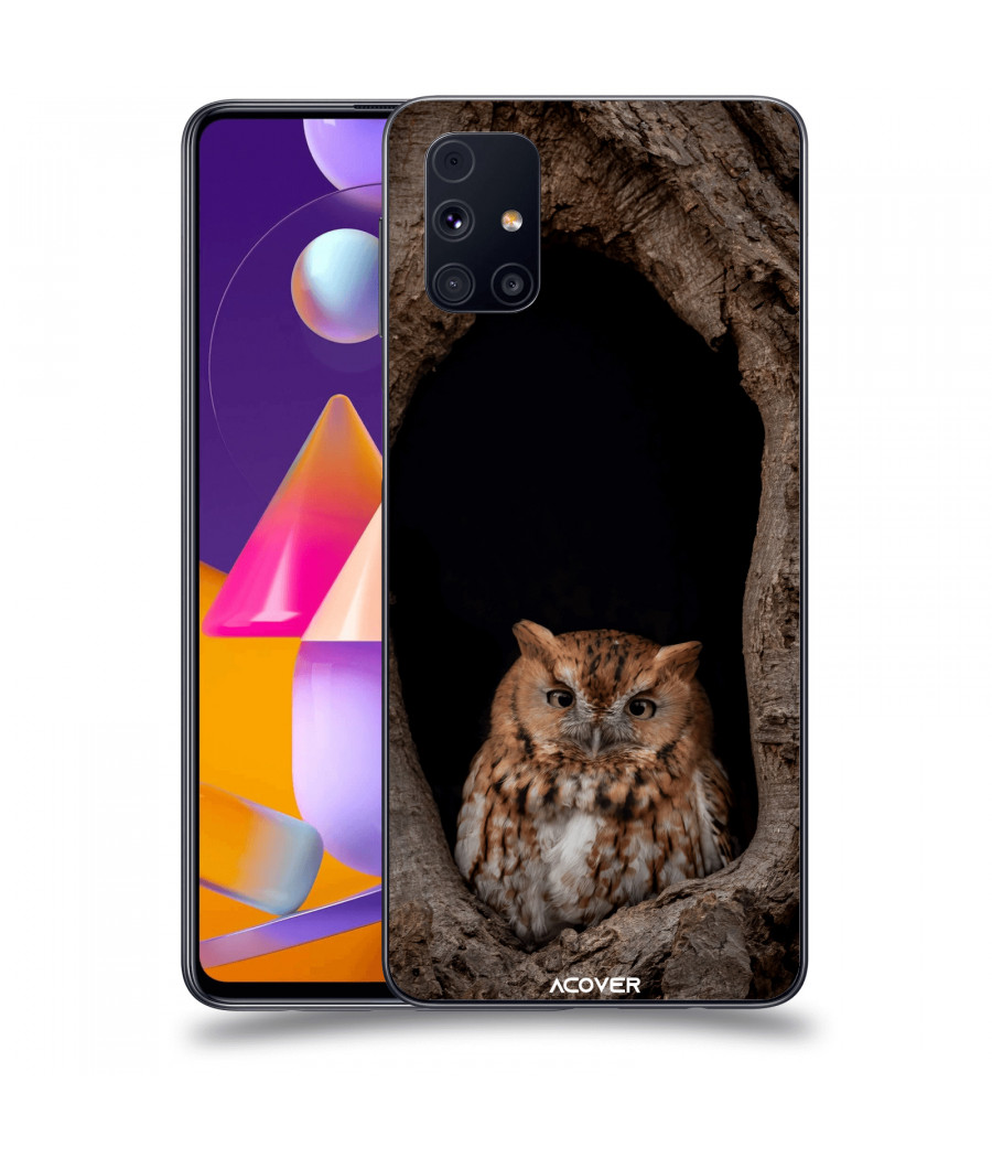 ACOVER Kryt na mobil Samsung Galaxy M31s s motivem Owl