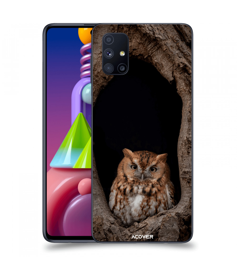 ACOVER Kryt na mobil Samsung Galaxy M51 M515F s motivem Owl