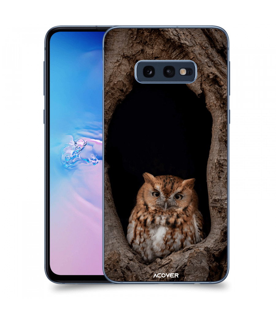 ACOVER Kryt na mobil Samsung Galaxy S10e G970 s motivem Owl