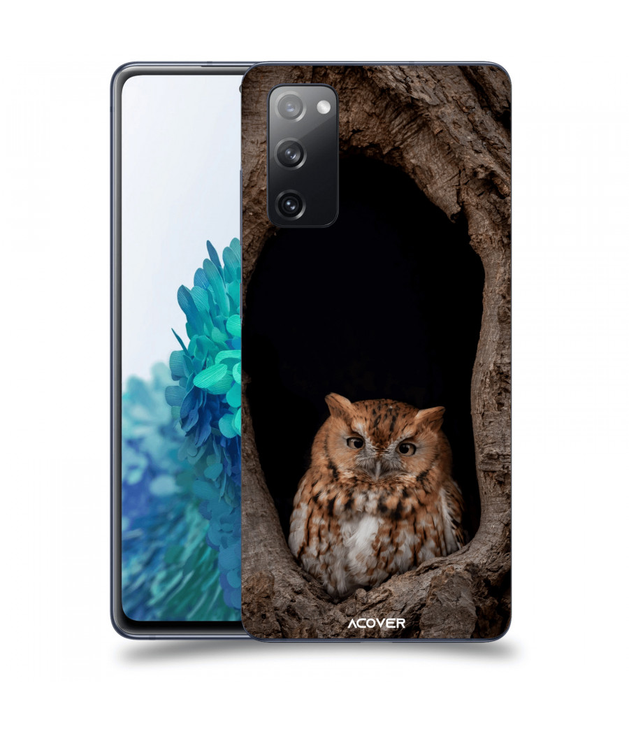 ACOVER Kryt na mobil Samsung Galaxy S20 FE s motivem Owl