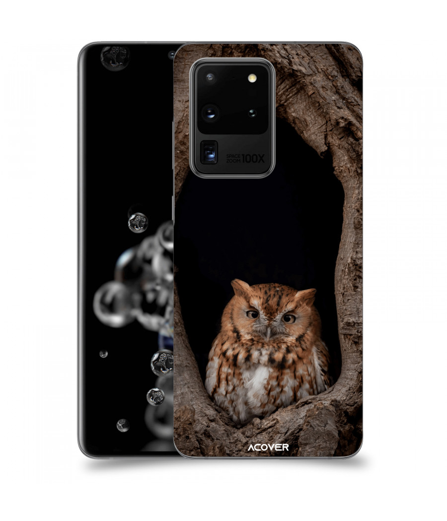 ACOVER Kryt na mobil Samsung Galaxy S20 Ultra 5G G988F s motivem Owl