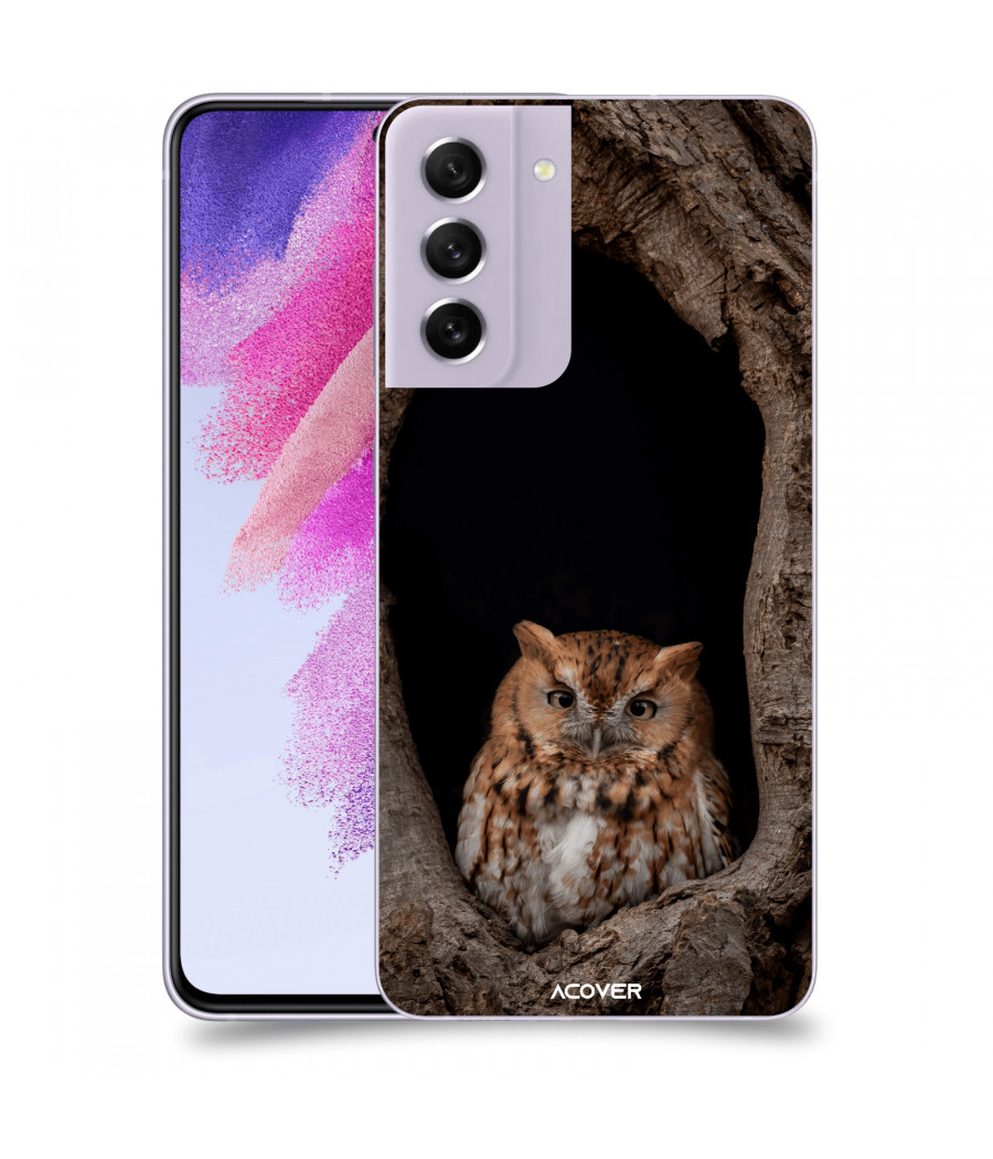 ACOVER Kryt na mobil Samsung Galaxy S21 FE 5G s motivem Owl